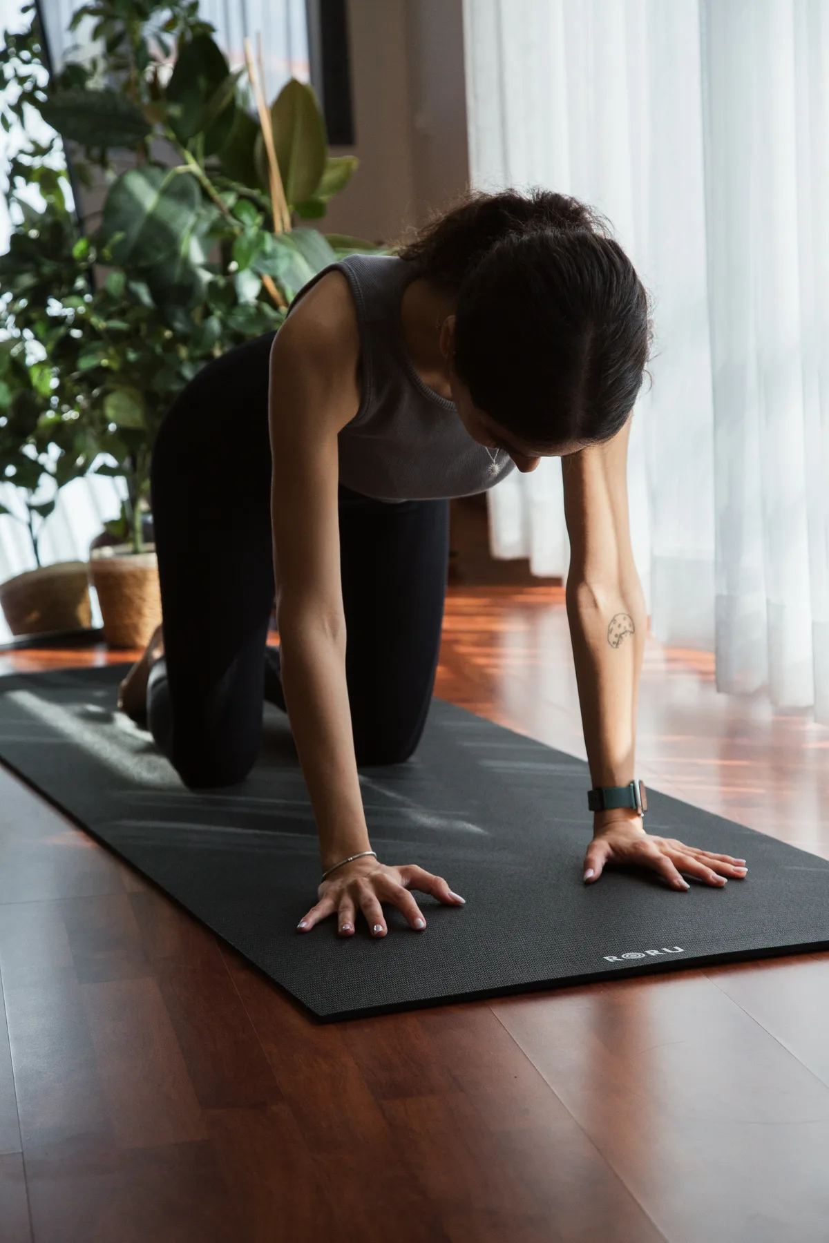 Klinik mat pilates seansı